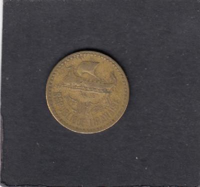 Beschrijving: 10 Piastres SHIP 